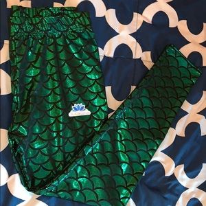 Ariel Mermaid Scale leggings